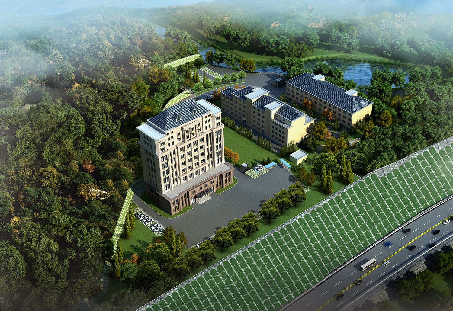 軍人休養(yǎng)院工程