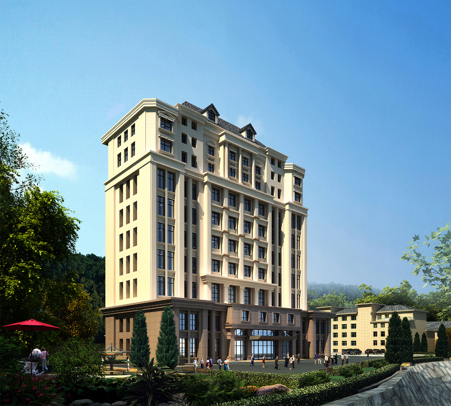 軍人休養(yǎng)院工程